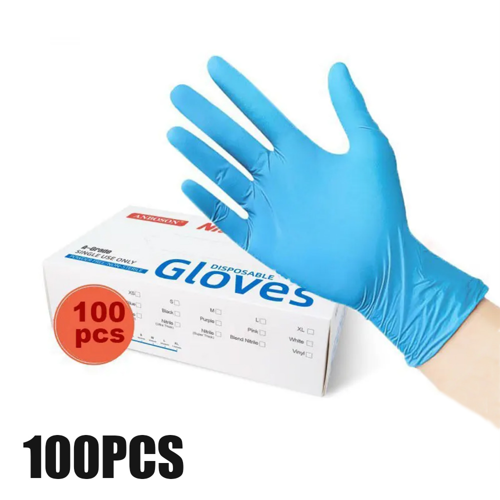 Exam Glove Nitrile - قفازات امتحان النتريل خالية من البودرة،