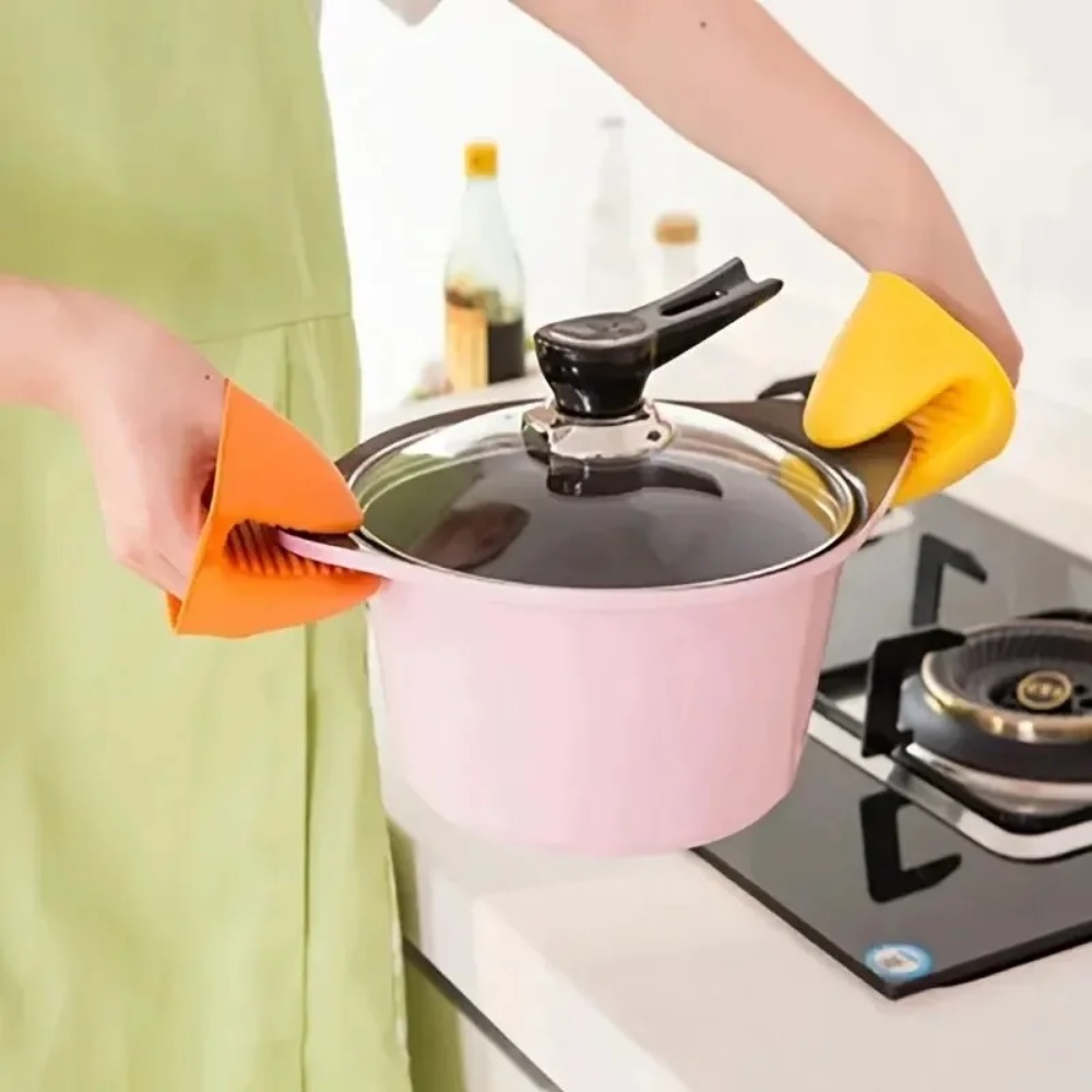 Oven Mitt Silicone - قفازات سيليكون سميكة للغاية مقاومة للحرارة