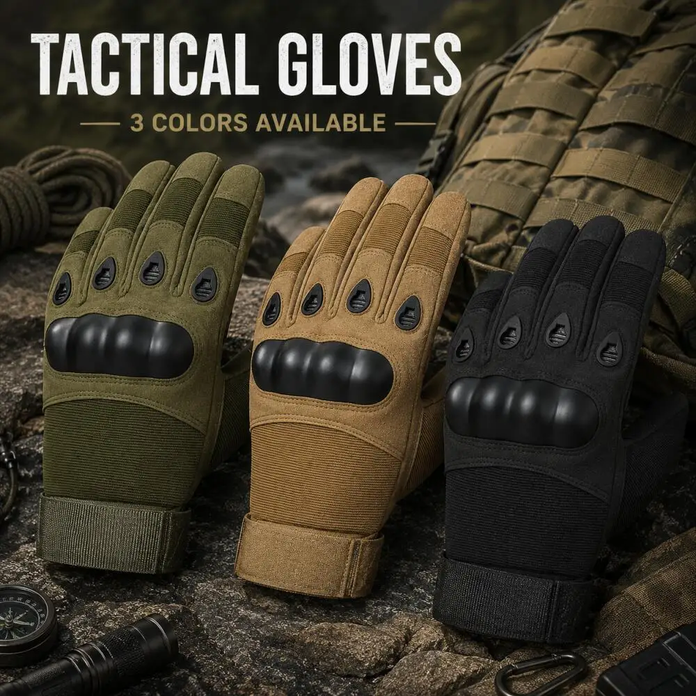 Work Glove Impact - قفازات تكتيكية مقاومة للصدمات، قفازات رياضية
