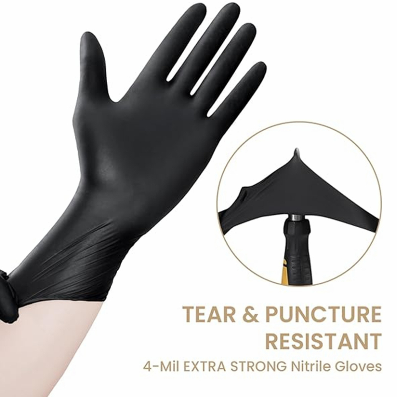 100-1000 قطعة من قفازات الفحص  - مراجعة Exam Glove Nitrile وسعره