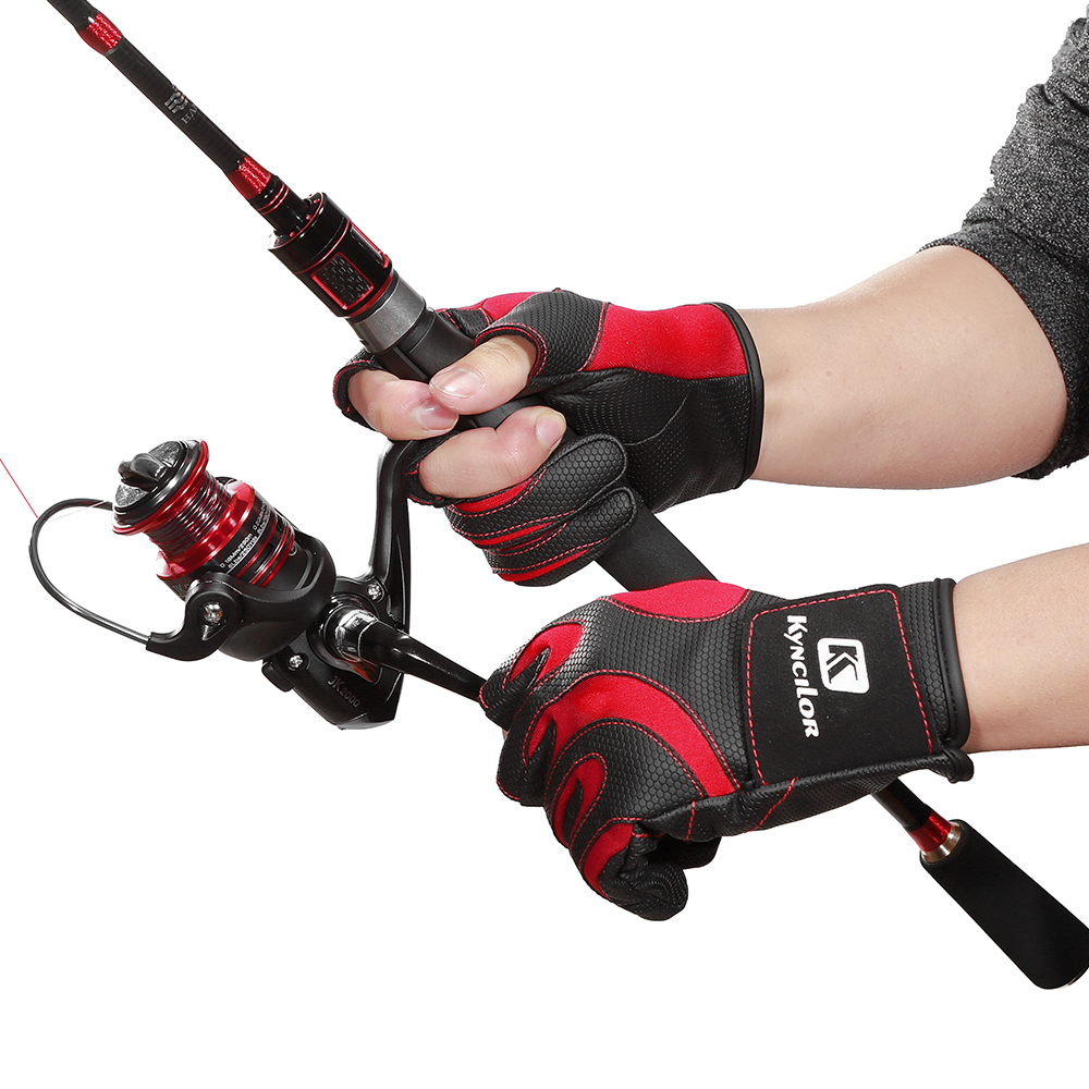 قفازات صيد بدون أصابع 3 أصابع  - مراجعة Cut Resistant Glove وسعره