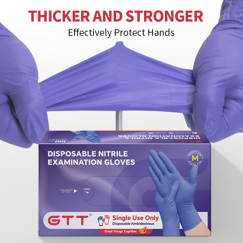 200 قطعة قفازات نيتريل للاستخد - مراجعة Exam Glove Nitrile وسعره