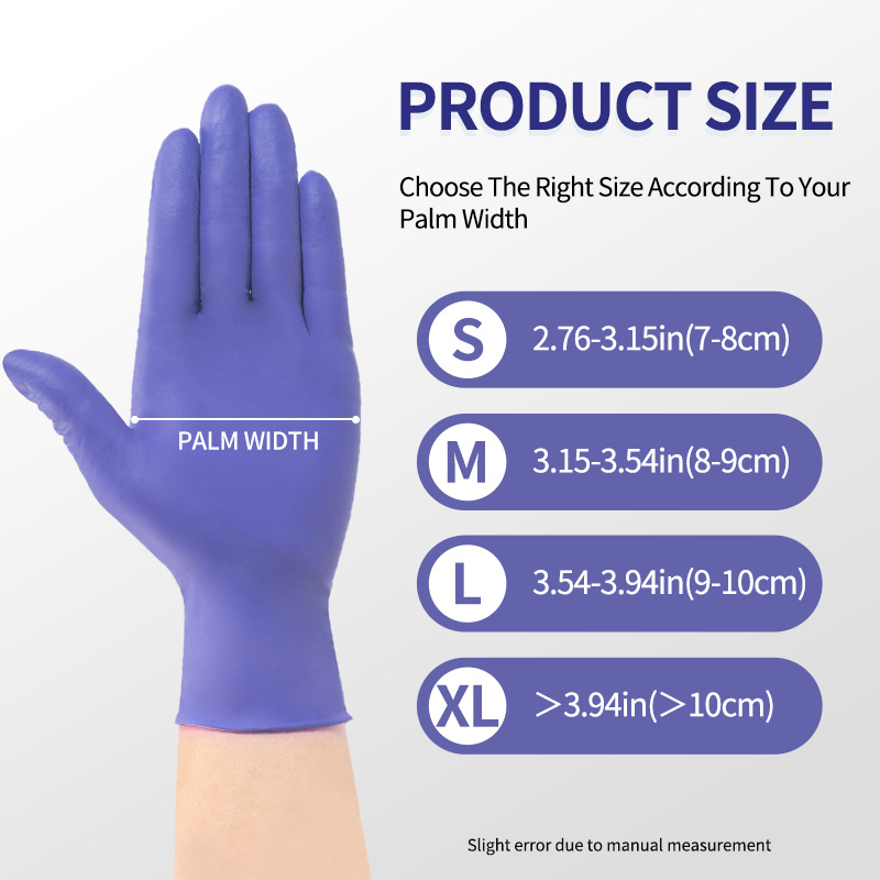 200 قطعة قفازات نيتريل للاستخد - مراجعة Exam Glove Nitrile وسعره