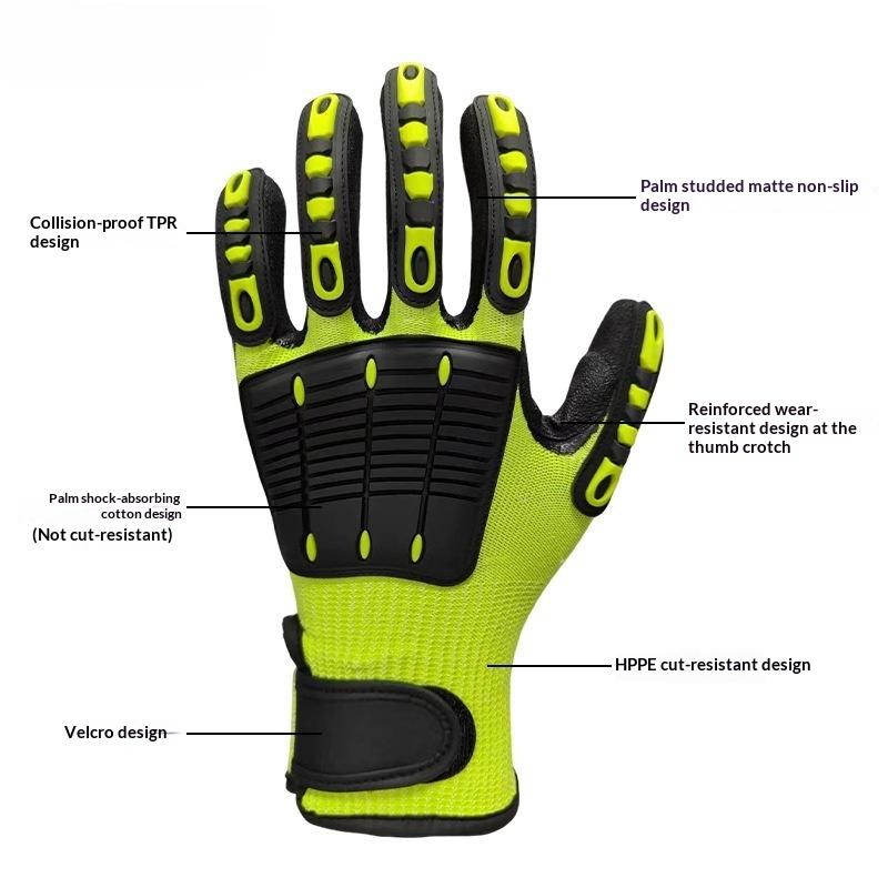زوج واحد من قفازات العمل الثقي - مراجعة Work Glove Impact وسعره