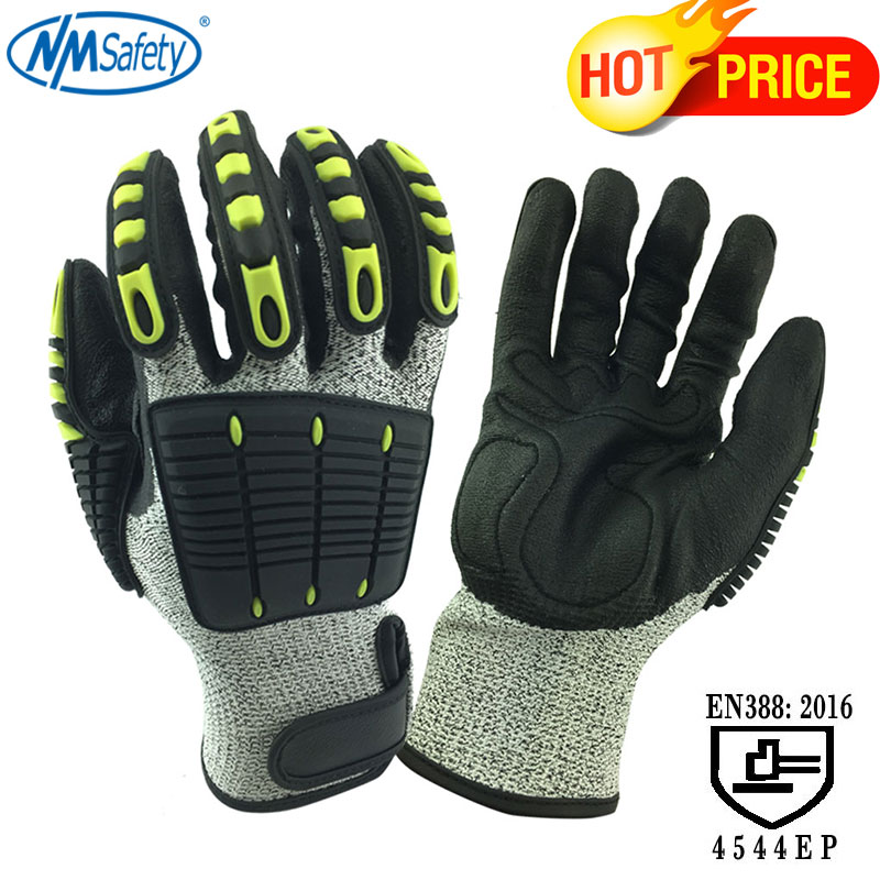 NMSafety مكافحة الاهتزاز قفاز  - مراجعة Work Glove Impact وسعره