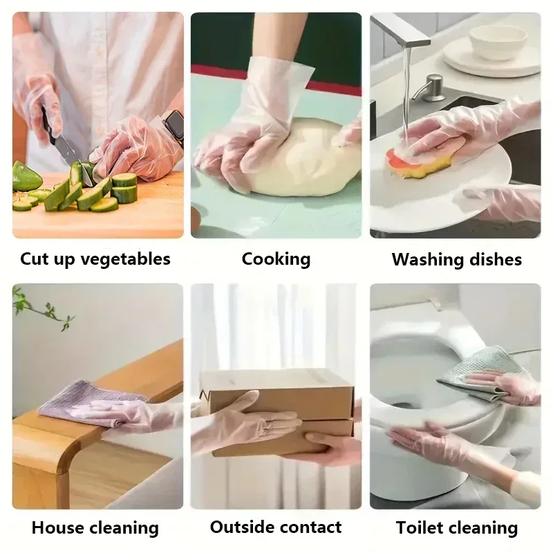 100/200 قطعة الغذاء الصف قفازا - مراجعة Latex Disposable Glove وسعره