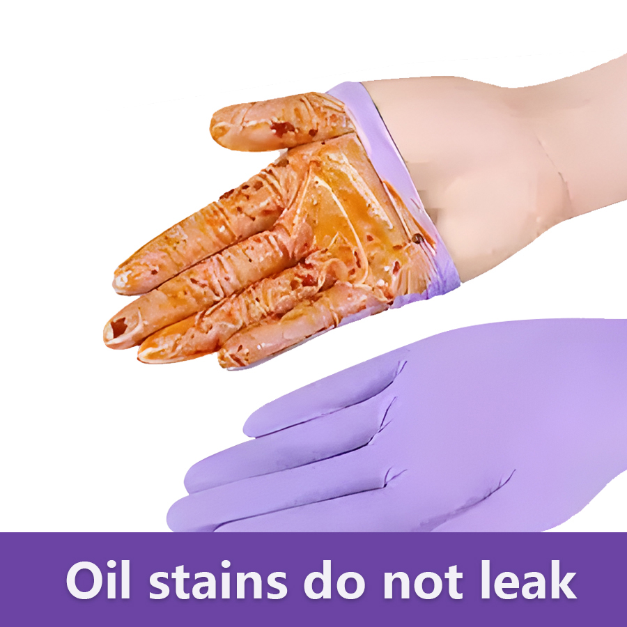 قفازات تنظيف النتريل القابل لل - مراجعة Exam Glove Nitrile وسعره