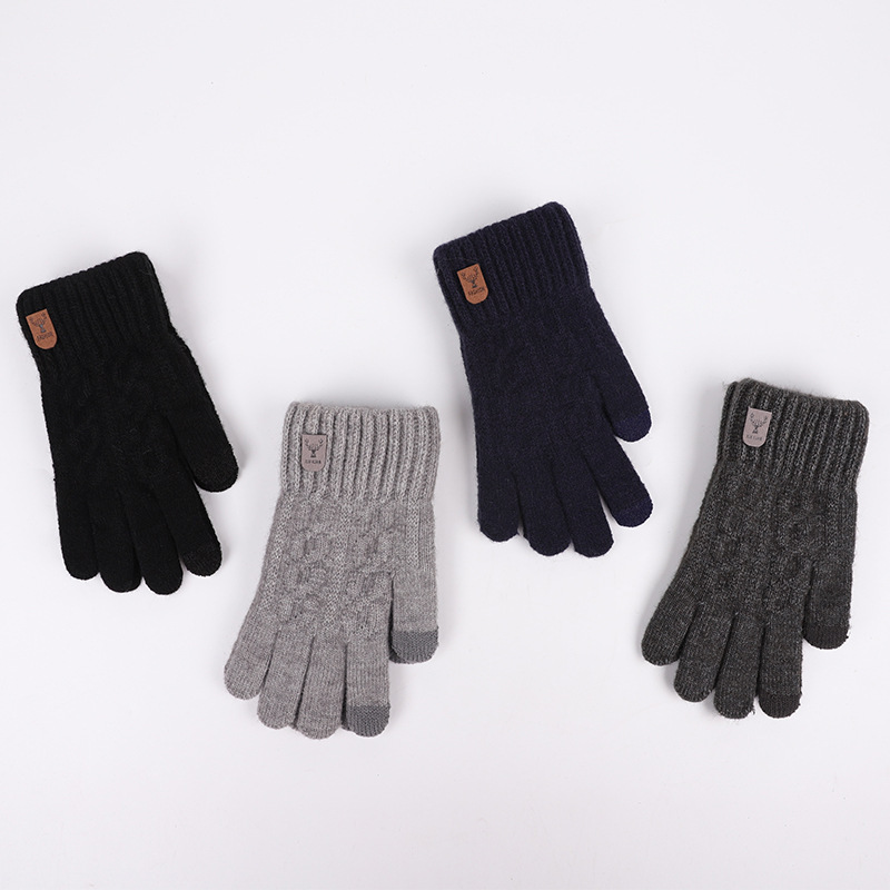 قفازات رجالية شتوية دافئة مصنو - مراجعة Wool Glove Lined وسعره