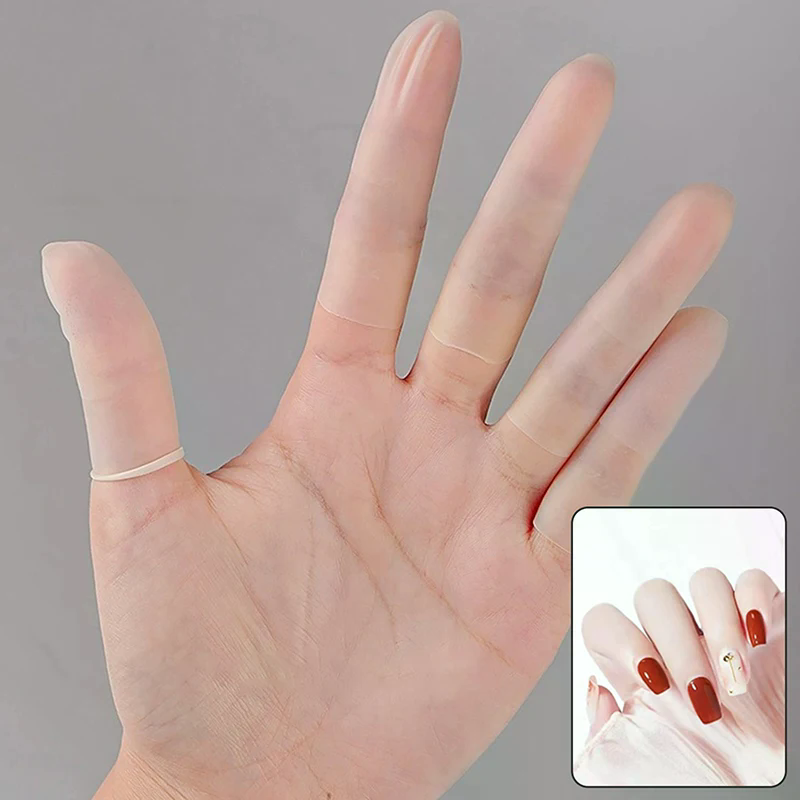 100/200 قطعة غطاء حماية للأصاب - مراجعة Latex Disposable Glove وسعره
