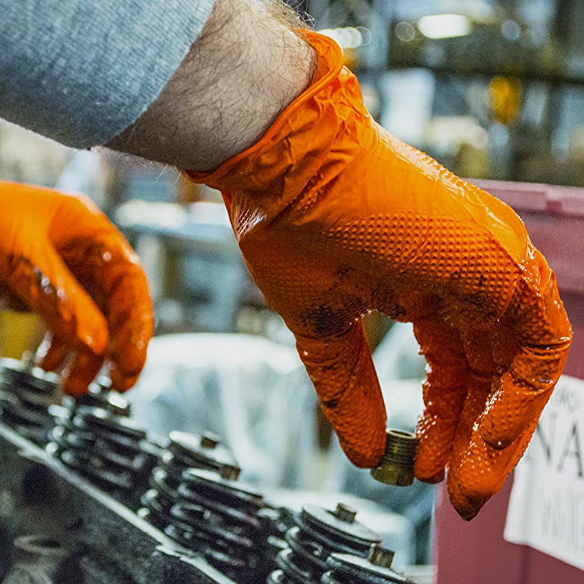 100 قطعة لكل صندوق، قفازات نتر - مراجعة Nitrile Mechanic Glove وسعره