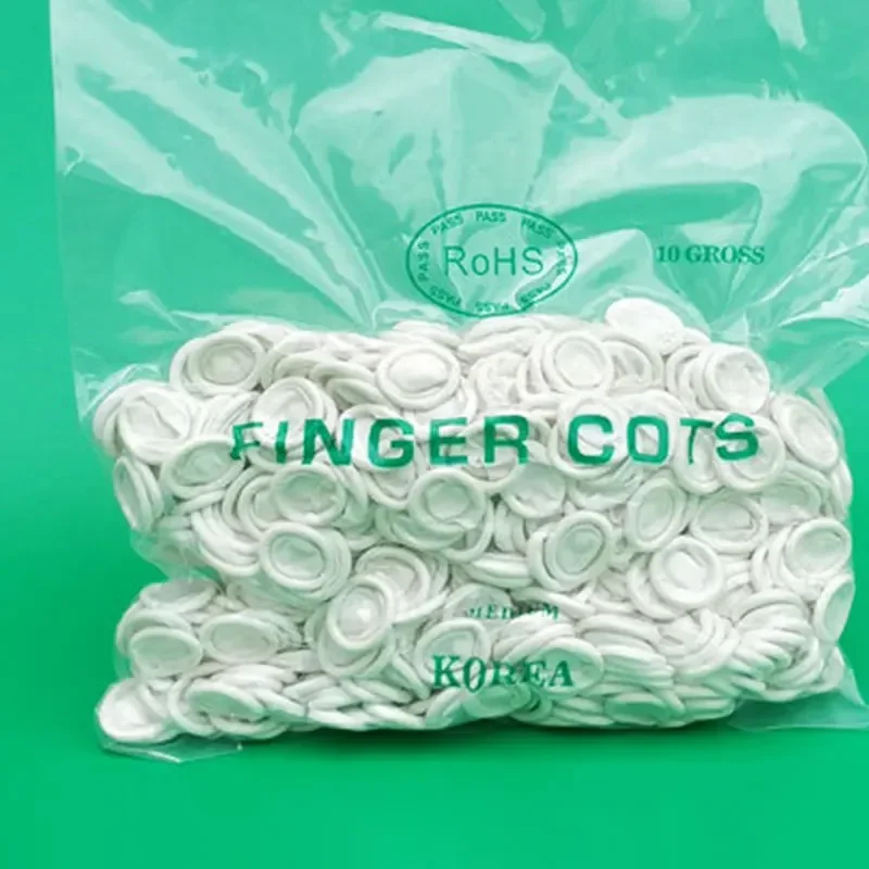 قفازات واقية بأطراف الأصابع يم - مراجعة Latex Disposable Glove وسعره
