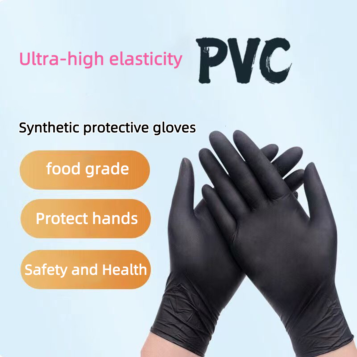 قفازات نتريل سوداء متينة للاست - مراجعة Nitrile Mechanic Glove وسعره