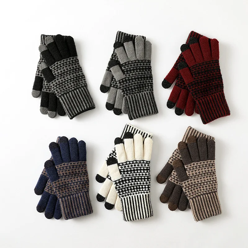 قفازات شاشة لمس جديدة للرجال،  - مراجعة Wool Glove Lined وسعره